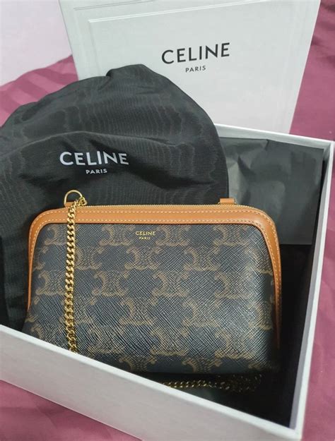 celine clasp clutch price|Celine triomphe purses.